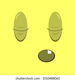yellow monster icon