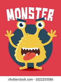 Yellow Monster Screaming