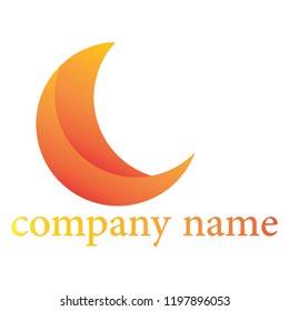 Yellow Moon Logo Stock Vector (Royalty Free) 1197896053 | Shutterstock