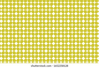 Yellow mosaic, graphic vectorial illustration