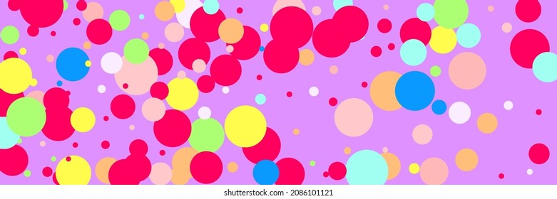 Yellow Multicolor Blue Mint White Indigo Design Pic. Children Dark Purple Color Vibrant Pattern. Green Kids Play Pink Circles Purple Textile. Red Bright Orange Rainbow Pastel Background.