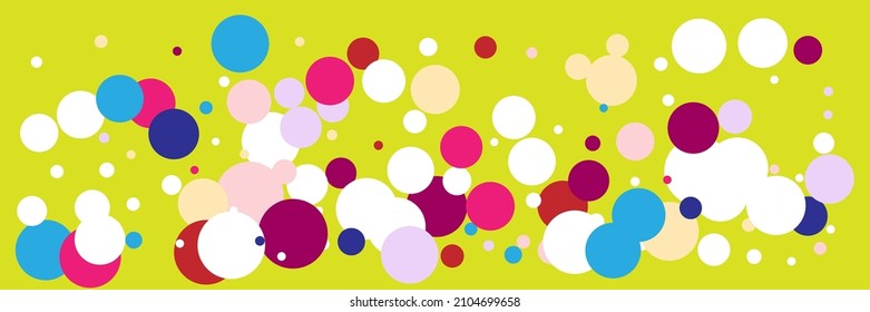 Yellow Multicolor Bright Pastel Color Beige Design Pic. Kids Red Circles Play Violet Wallpaper. Vibrant Green Pink Vivid Rainbow Dark Composition. White Purple Indigo Children Blue Print.