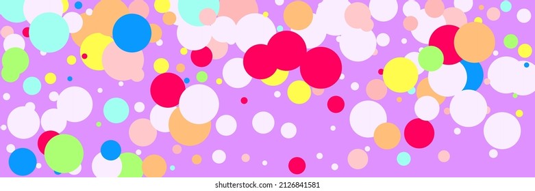 Yellow Multicolor White Red Bordo Kids Textile. Circles Violet Blue Color Purple Pattern. Rainbow Vibrant Indigo Dark Bright Background. Play Pastel Green Beige Children Pink Background.