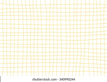 Yellow Mustard Grid White Background Minimal Vector illustration