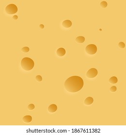 yellow natural cheese pattern vector