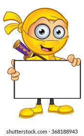 Yellow Ninja Character