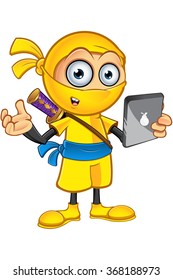 Yellow Ninja Character