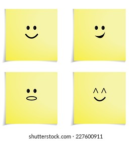 Yellow  note  paper