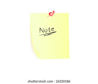Yellow notes notepaper