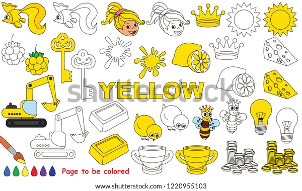 Download Color Yellow Objects Clipart Images Amashusho