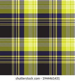 Yellow Ombre Plaid textured seamless pattern suitable for fashion textiles and graphics