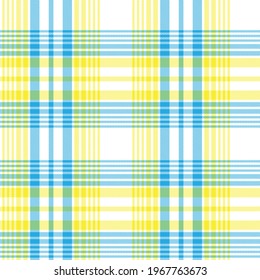 Yellow Ombre Plaid textured seamless pattern suitable for fashion textiles and graphics