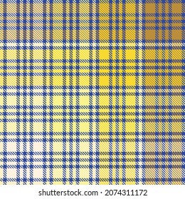 Yellow Ombre Plaid textured seamless pattern suitable for fashion textiles and graphics