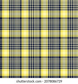 Yellow Ombre Plaid textured seamless pattern suitable for fashion textiles and graphics