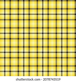 Yellow Ombre Plaid textured seamless pattern suitable for fashion textiles and graphics