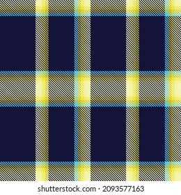 Yellow Ombre Plaid textured seamless pattern suitable for fashion textiles and graphics