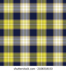 Yellow Ombre Plaid textured seamless pattern suitable for fashion textiles and graphics