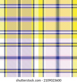 Yellow Ombre Plaid textured seamless pattern suitable for fashion textiles and graphics