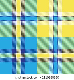 Yellow Ombre Plaid textured seamless pattern suitable for fashion textiles   graphics