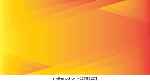 Yellow and orange abstract geometric background.