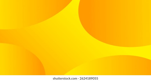 Fondo moderno abstracto naranja amarillo. Onda de sonido dinámica. Elemento de diseño. Ilustración vectorial