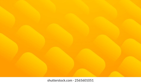 Yellow and orange abstract style gradient background with dynamic shapes composition.