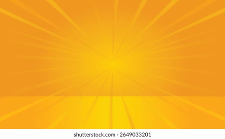 Amarelo laranja abstrato luz do sol modelo de fundo para banners web de negócios cartazes e apresentações moderno 4k design de alta qualidade brilhantes raios de sol vibrantes fundo criativo único para branding