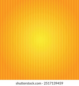 Textura de diseño abstracto de fondo amarillo, naranja. fondo de rayas amarillas de Vertical. Fondo de pantalla de alta resolución. líneas geométricas amarillas. Ilustración vectorial