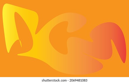 Fondo amarillo y naranja. Este fondo es adecuado para fondos de laptop, fondos de computadora, fondos de presentación y otros.