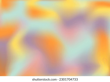 Yellow orange big space abstract gradient background blank with Pastel purple, peach strawberry liliac, dirty yellow color. Mockup for wallpaper, app, flyer, fons, card, presentation