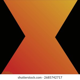 Fondo geométrico amarillo, naranja y negro