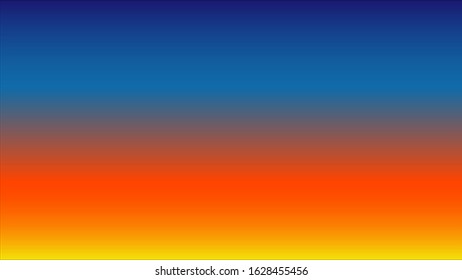 Yellow orange blue gradient background