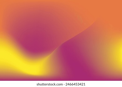 Yellow, and orange color combination gradient background design.Yellow, and orange color dynamic effect type of gradient background design.