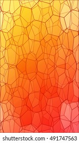 yellow, orange color hexagon background. vector. geometric pattern. ideas for your business presentations, printing, design.