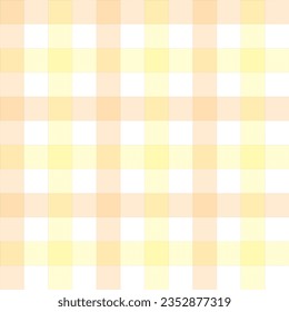 Yellow and Orange Color Plaid pattern