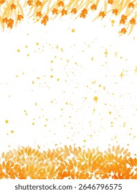 yellow orange colorful abstract illustration, background, wallpaper, card invitation design