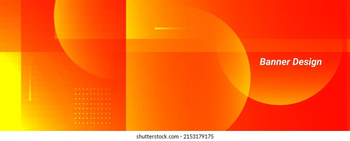 Yellow and orange design geometric abstract pattern colorful graphic template 