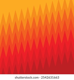 yellow orange diagonal zigzag stripe vector background pattern