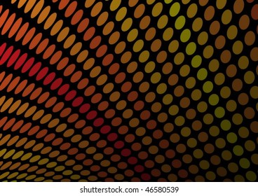 Yellow and orange dots