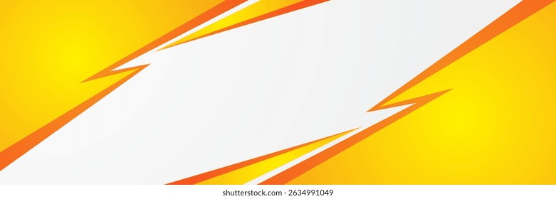 Yellow and orange dynamic abstract background