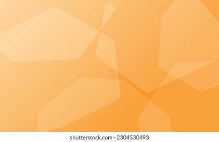 gelbe orangefarbene geometrische Formen mit weichem Farbverlauf-abstraktem Hintergrund