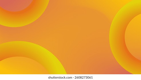 Yellow Orange Gradient Abstract background with dynamic effect illustration