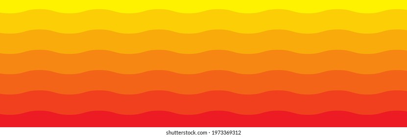 Yellow and orange gradient background. Organic shape. Abstract background. Vector geometric elements. Yellow and orange wave background. Colorful wallpaper.