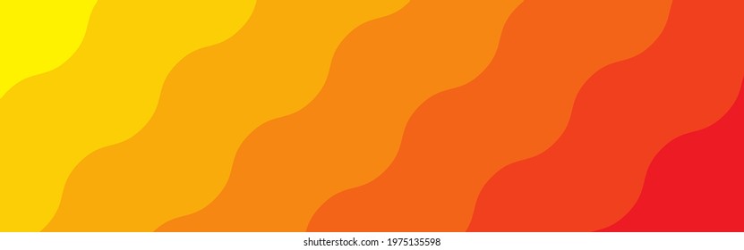 Yellow and orange gradient background. Organic shape. Abstract background. Vector geometric elements. Yellow and orange wave background. Colorful wallpaper.