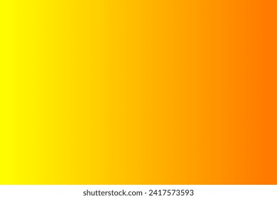 Yellow Orange Gradient Background. Suitable for Web or Application Design, Marketing content, Business Presentations, Creative Graphic Design, Social Media Content, etc.