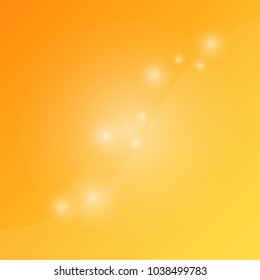 Yellow, orange gradient background. Vector illustration gradient. UI, website element. 