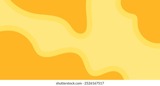 Gradiente naranja amarillo con forma de gota para el fondo, Vector