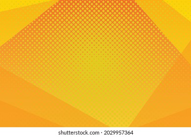 color gradiente amarillo y naranja del fondo abstracto con elemento puntos.