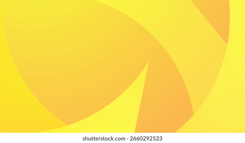Gradiente amarillo y naranja con Formas geométricas: ideal para fondos de Vector abstractos cálidos, modernos y vibrantes y Plantillas de diseño.