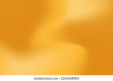 Yellow Orange Gradient. Golden rod, butterscotch, golden bell gradient mesh. Soft color background. Vector Illustration. EPS 10.